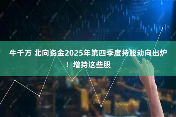 牛千万 北向资金2025年第四季度持股动向出炉！增持这些股